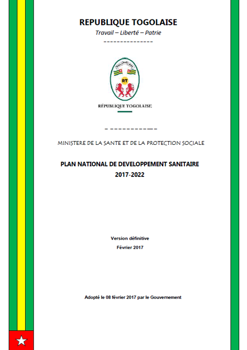 Plan national de développement sanitaire (PNDS) 2017-2022