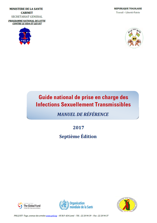 Guide national de prise en charge des Infections Sexuellement Transmissibles